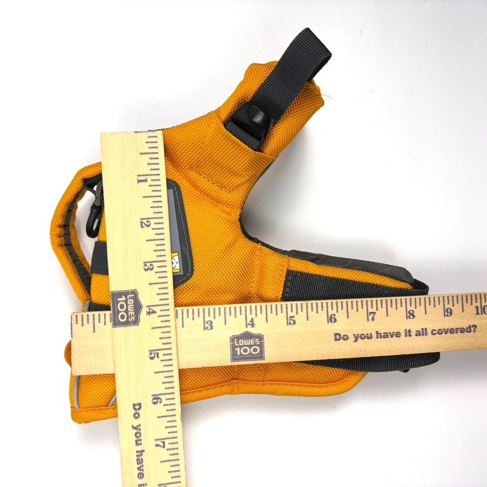 Ruffwear Dog Float Coat Life Jacket Sz XXS Orange Gray Lift Handle Reflective - Picture 10 of 13